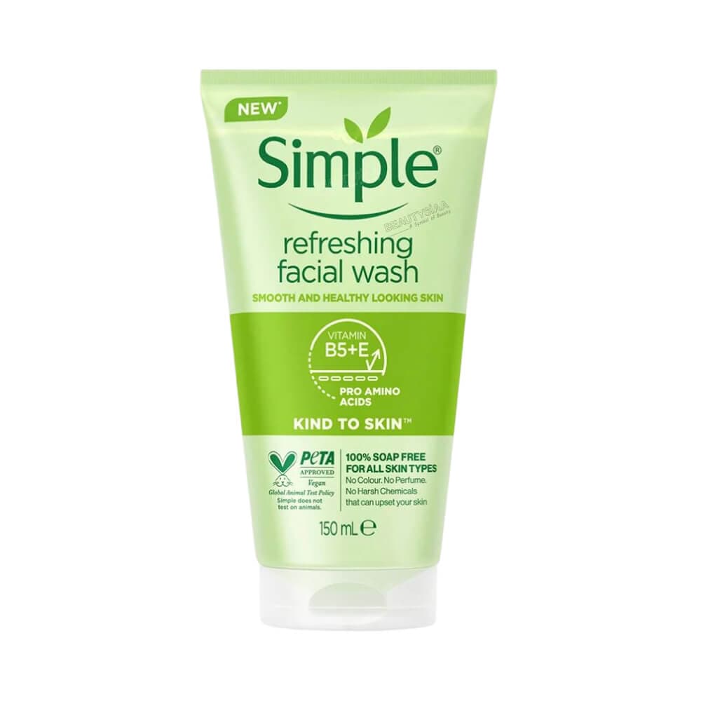 Simple Kind to Skin Refreshing Face Wash Gel 150ml